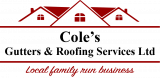 Coles Gutters and Roofing Services Logo.
