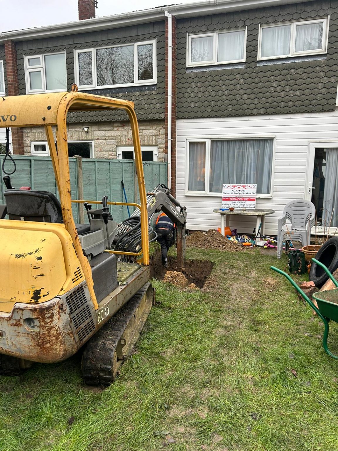 Soakaways and Drainage - Coles Gutters and Roofing Services